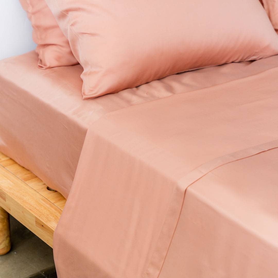 TENCEL™ flat sheet terracotta