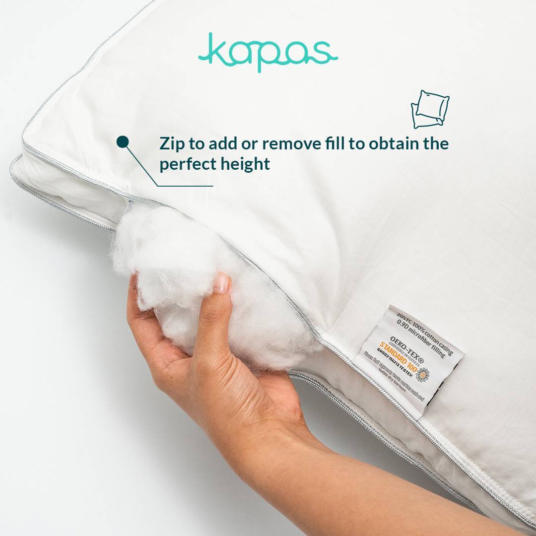 Alternative down pillow Alternative down pillow- Kapas Living Singapore