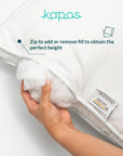 Alternative down pillow Alternative down pillow- Kapas Living Singapore