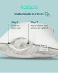 Alternative down pillow Alternative down pillow- Kapas Living Singapore