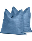 Bamboo waffle throw cushions/pillows (insert + cover) Bamboo waffle throw cushions- Kapas Living Singapore