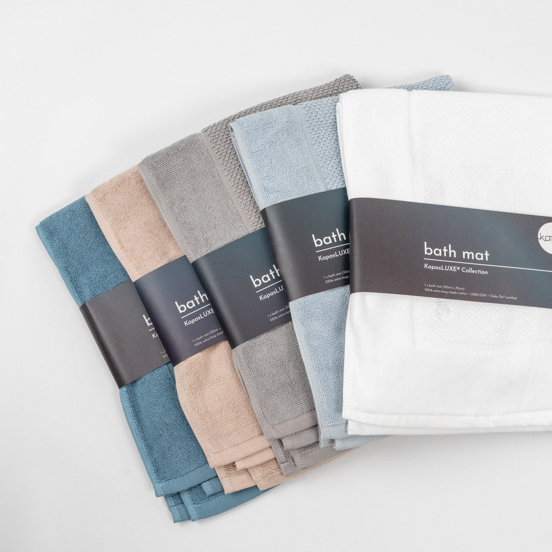 KapasLUXE® towel collection | 100% extra-long staple cotton