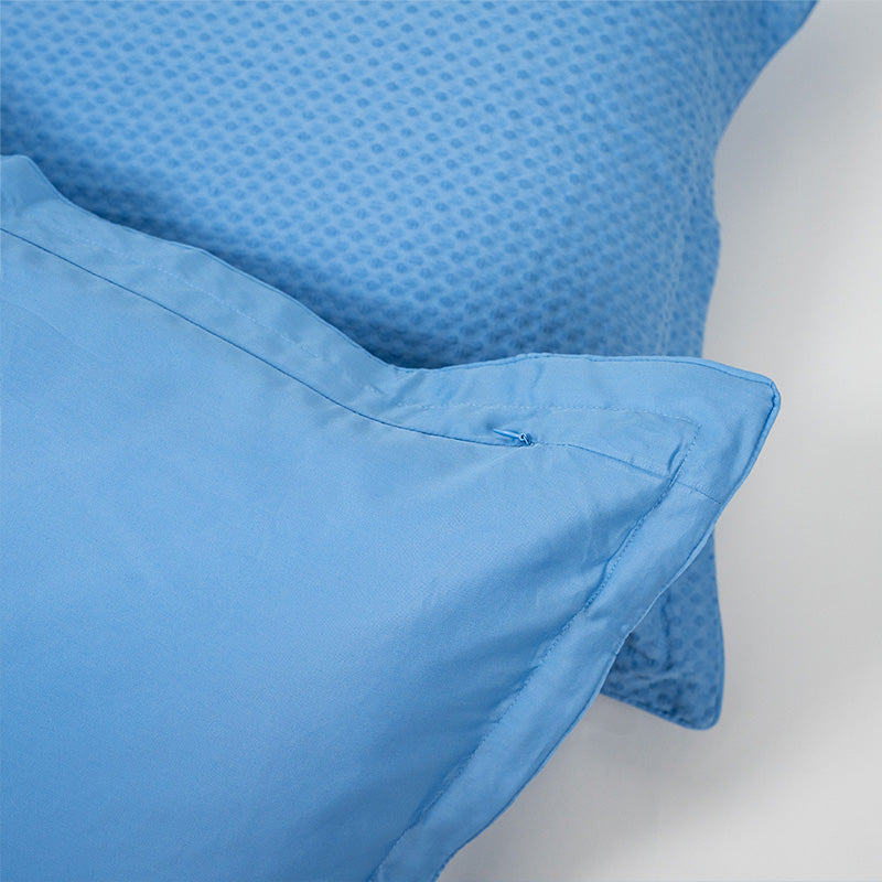 KAPAS LIVING cotton waffle pillowcase (x2)