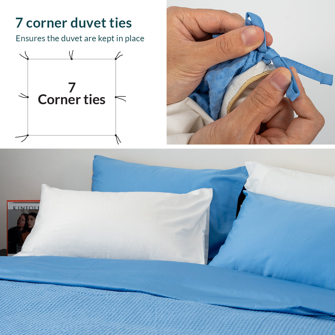 Extra-long staple cotton duvet cover