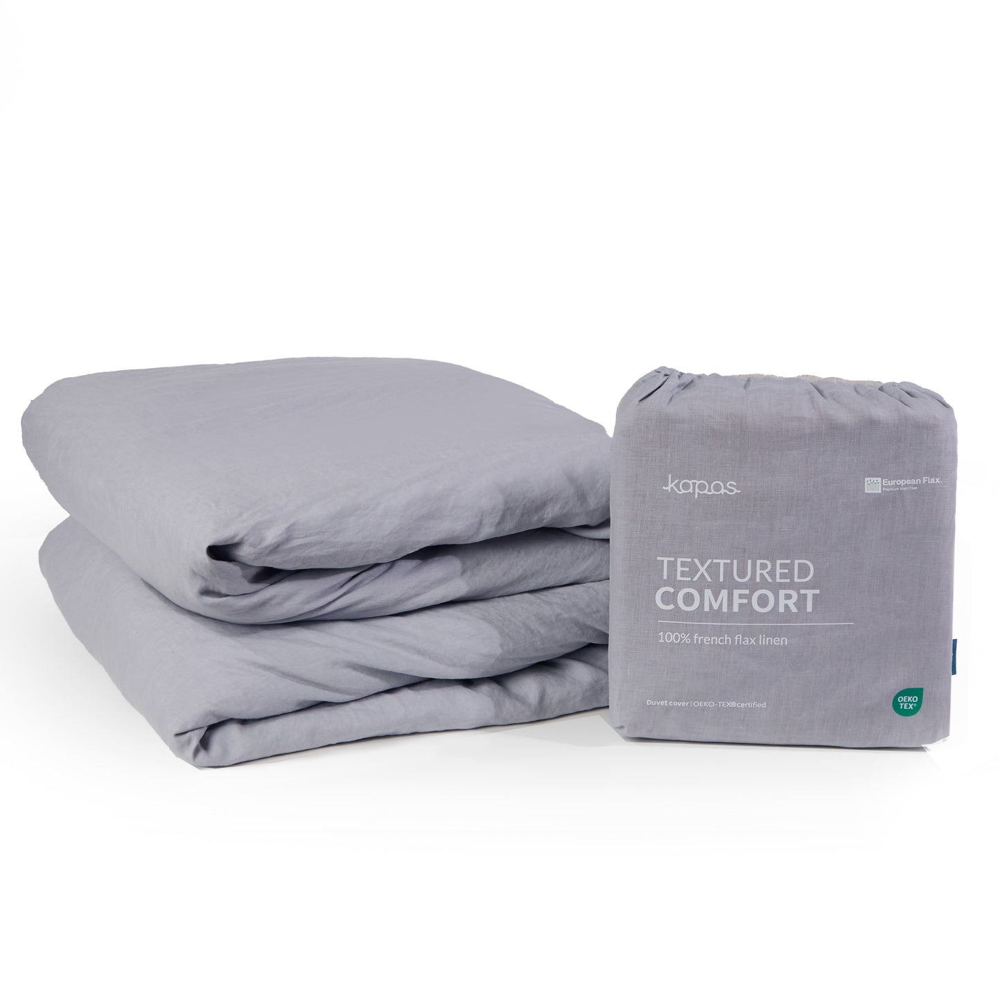 Kapas 100% French flax linen duvet cover