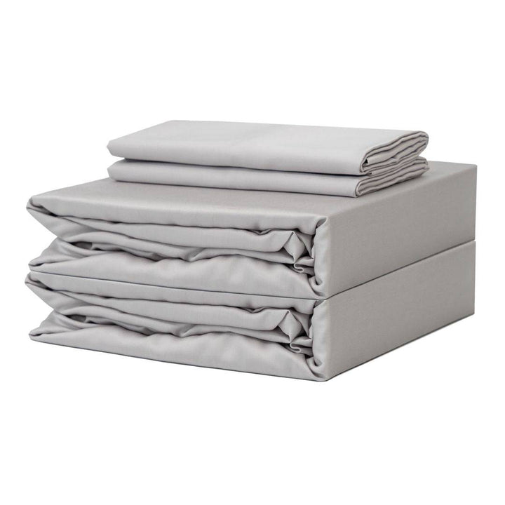 Extra-long staple cotton duvet cover set