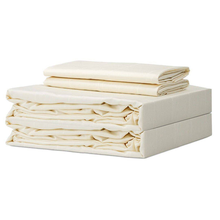 Extra-long staple cotton duvet cover set