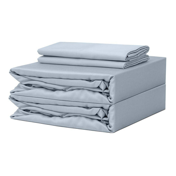 Extra-long staple cotton duvet cover set