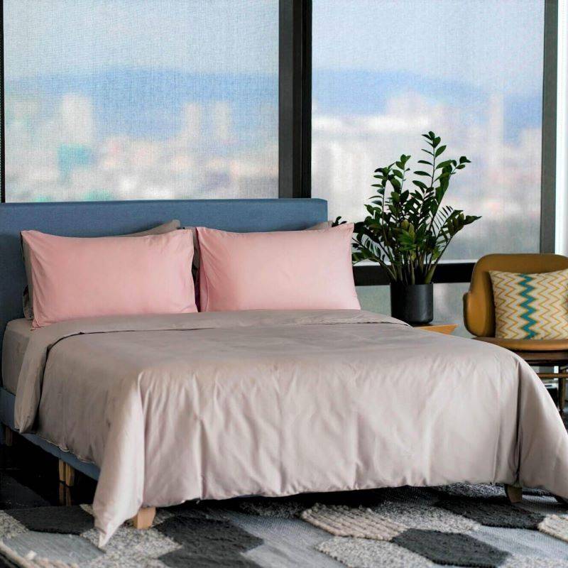 Extra-long staple cotton duvet cover set Cotton duvet cover set- Kapas Living Singapore