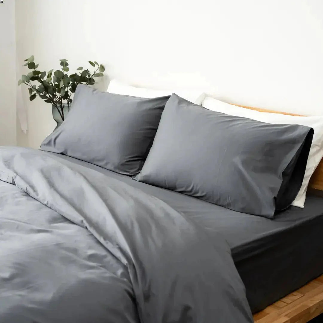 Extra-long staple cotton duvet cover set Cotton duvet cover set- Kapas Living Singapore