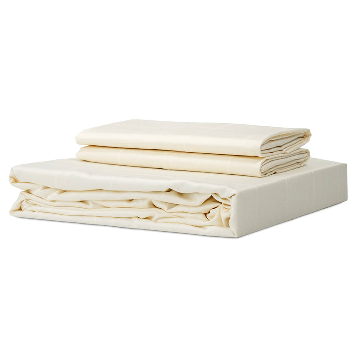 Extra-long staple cotton fitted bedsheet set