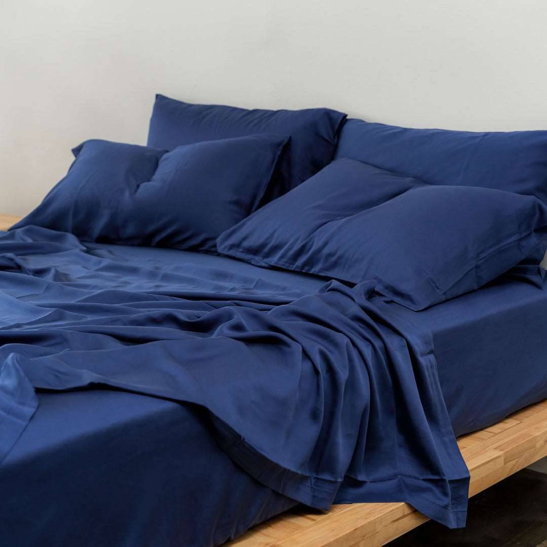 TENCEL™ flat sheet cerulean blue