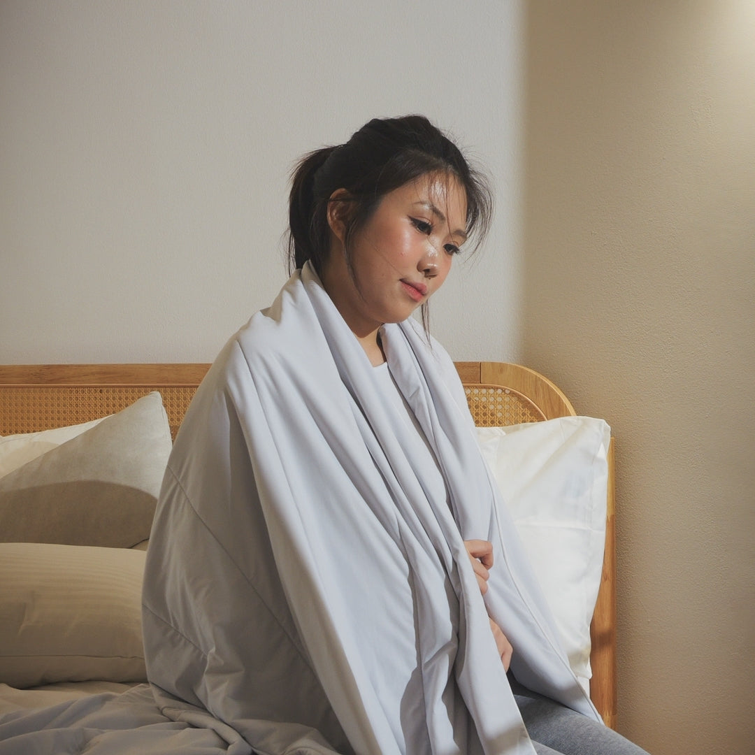 Cooling Marshmallow Blanket for a cool sensation in Malaysia