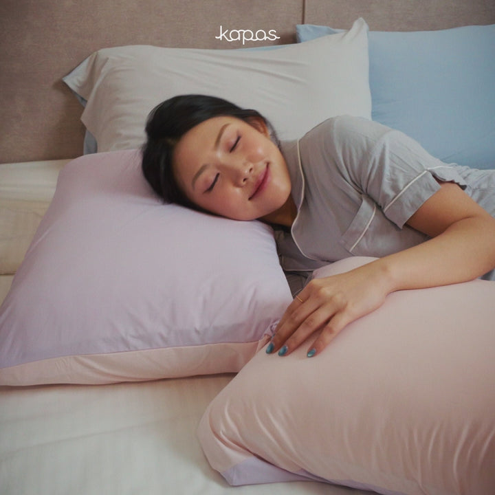 Cooling Pillowcase (x2) - Instant Cool-to-Touch & Stretchable