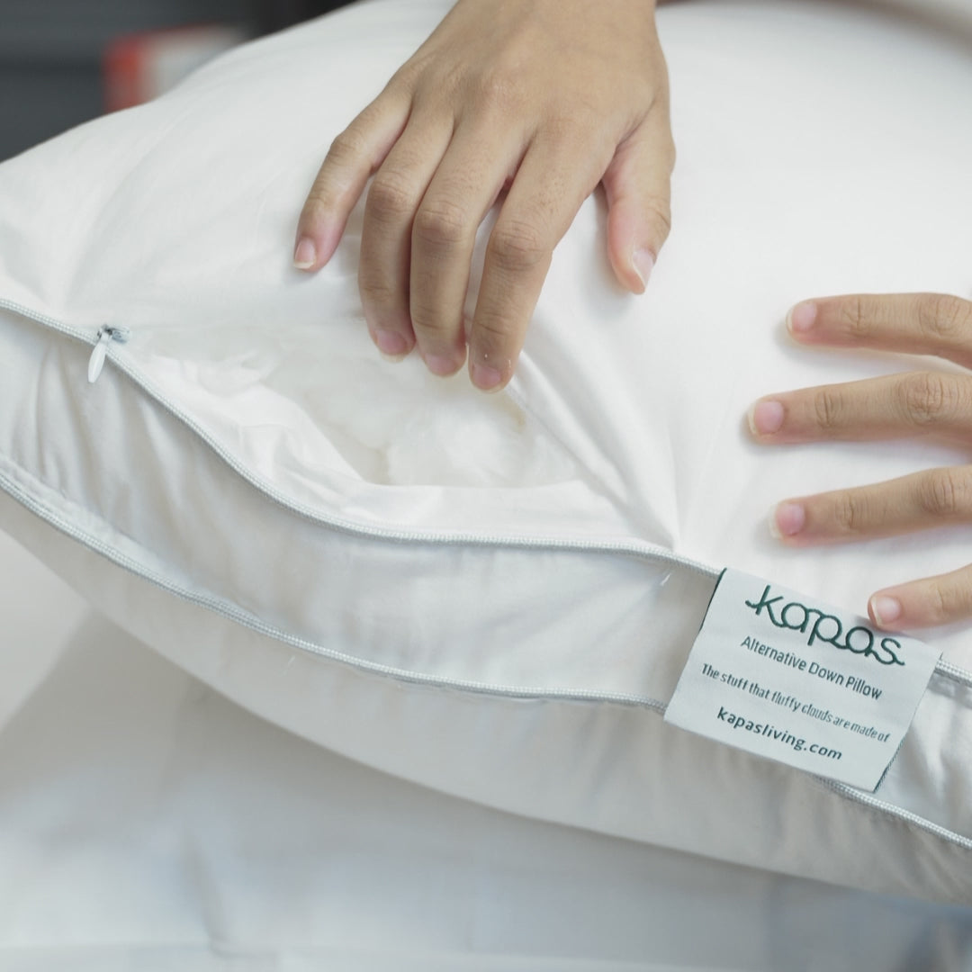 Kapas Living Singapore Product Alternative Down Fluffy microfiber product video