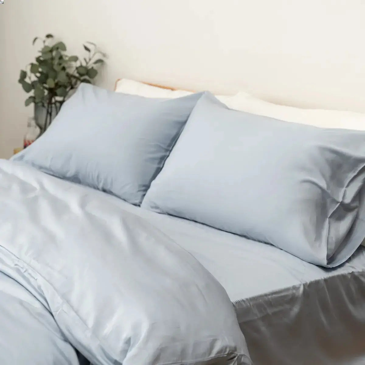 TENCEL™ duvet cover french blue