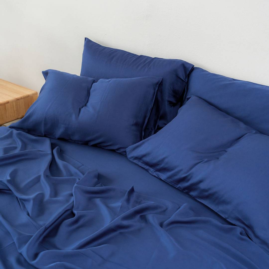 TENCEL™ flat sheet cerulean blue