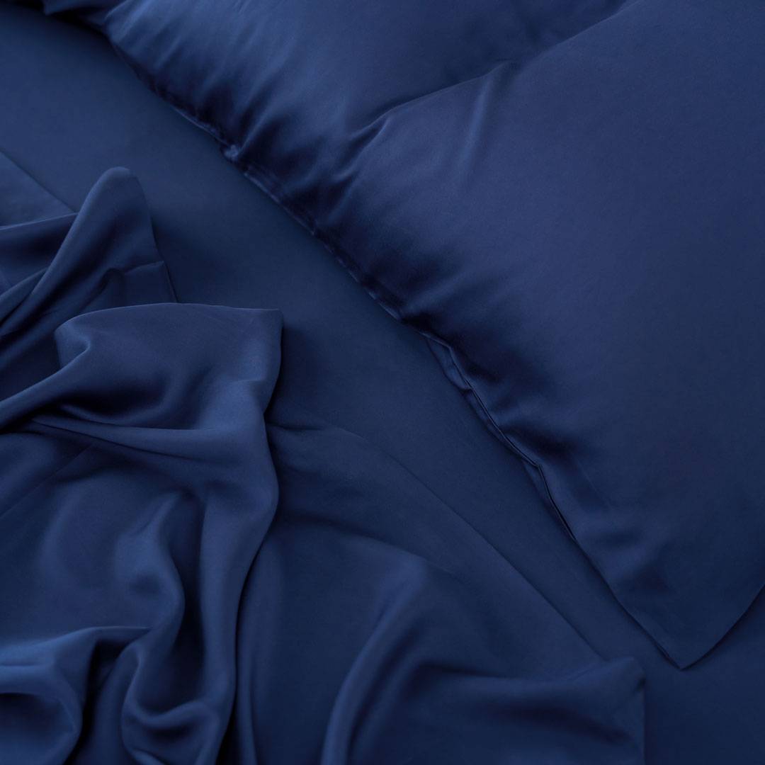 TENCEL™ flat sheet cerulean blue